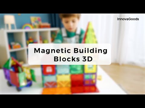 Magnetische 3D-Bausteine Magoks InnovaGoods 57 Stücke